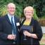 Letchers Garden Party at the Tyrells Ford Hotel, 15th July 2010. Chris Paterson and Heather Watkin.