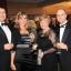 DorsetProperty and Architecture Awards 2011 at the BIC.  David and Janet James, Marcia Caton and Laurie Marlow.