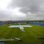 Persistent rain meant no play was possible on day one of the second Test at Headlingley