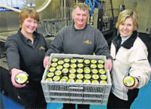 BEST: Hazel and Peter Hartle and Beryl Griffiths of Purbeck Ice Cream